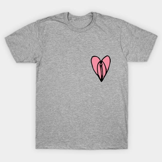 Pussyheart T-Shirt by Nadyusha4444